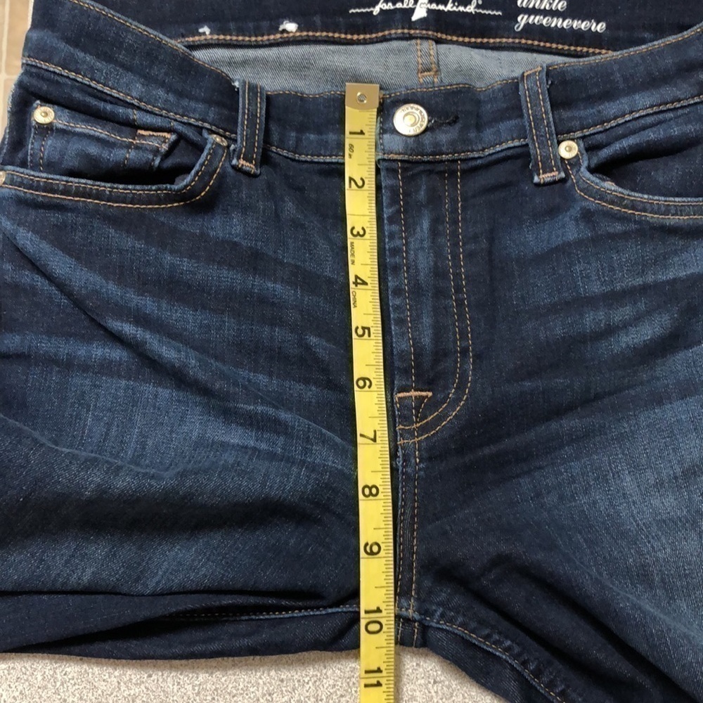 7 For All Mankind Charleston Ankle Splice Jeans - Picture 13 of 13